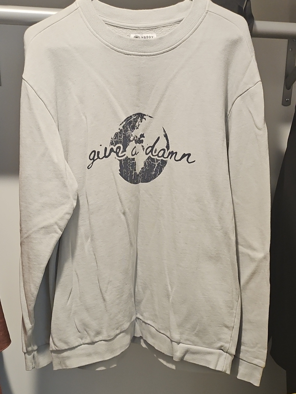Grey Over The Head Sweater